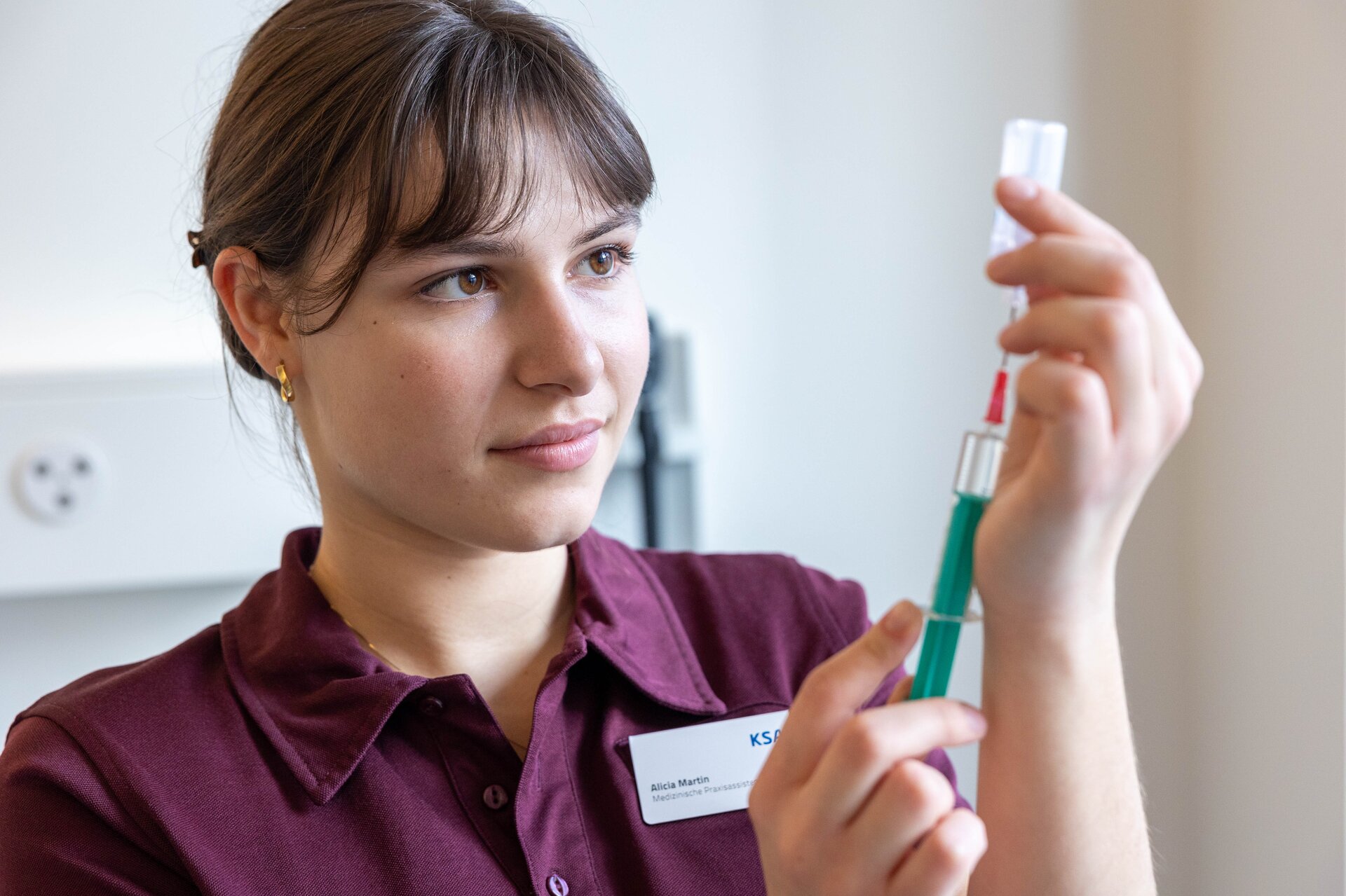 Alicia Martin, Lernende im 3. Lehrjahr | © Kai Mueller