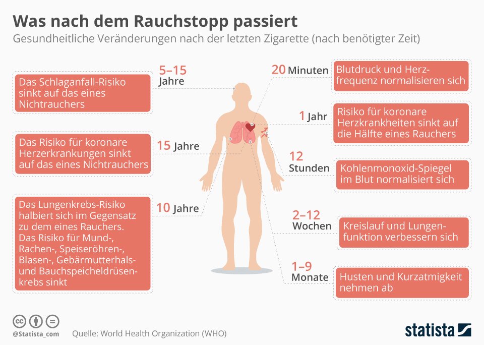 Quelle: https://de.statista.com/infografik/14062/was-nach-dem-rauchstopp-passiert/